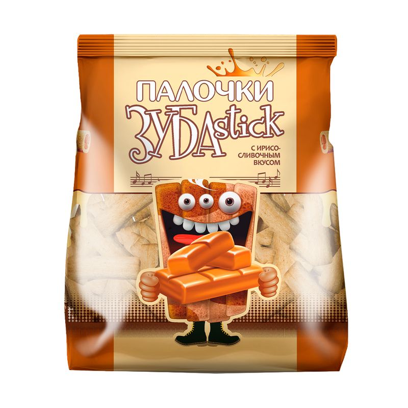 Кукурузные палочки с начинкой "ЗУБАstick", 140 г, в ассортименте