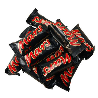 Шоколадные батончики "Mars Minis", 100 г