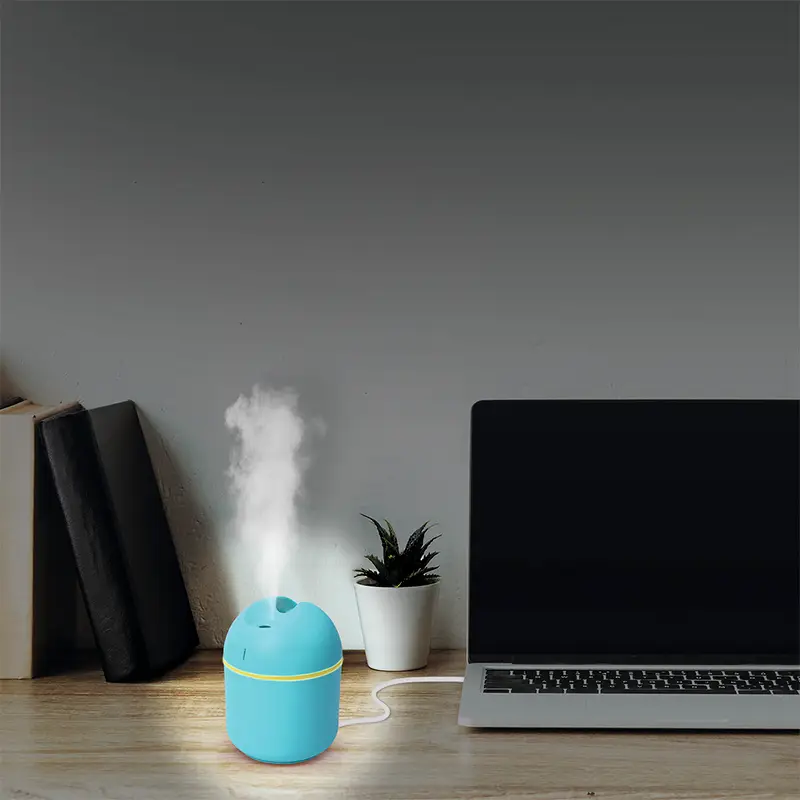 Увлажнитель воздуха с подсветкой, Flarx, с кабелем USB, в ассортименте