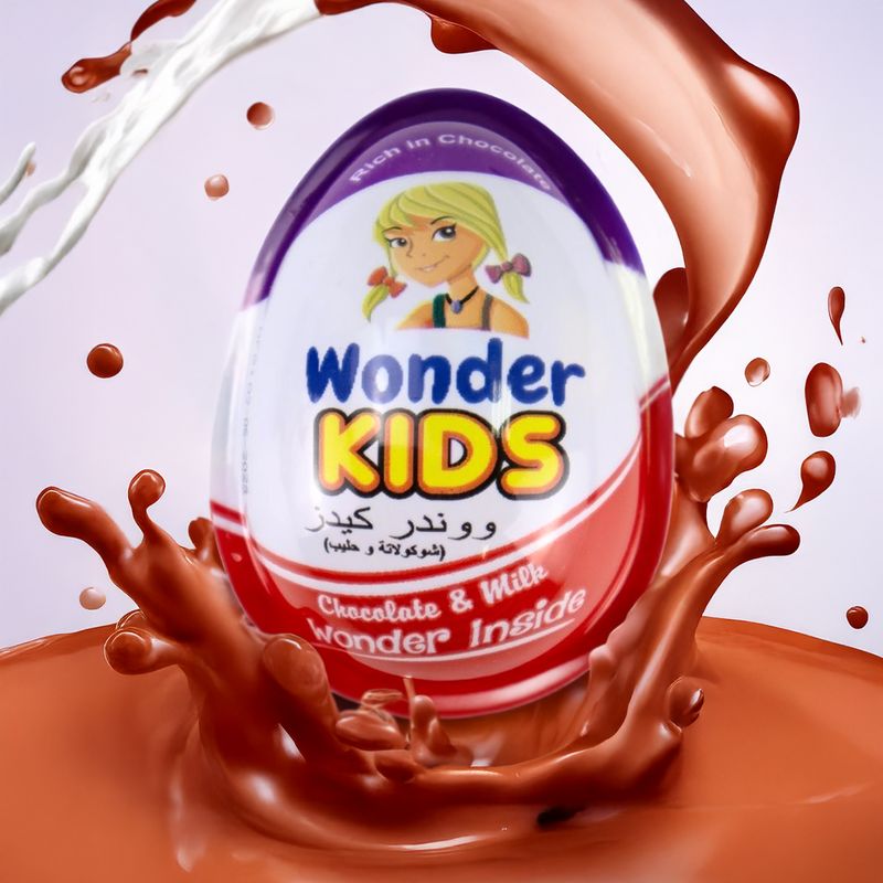 Шоколадное яйцо Wonder Kids 20г