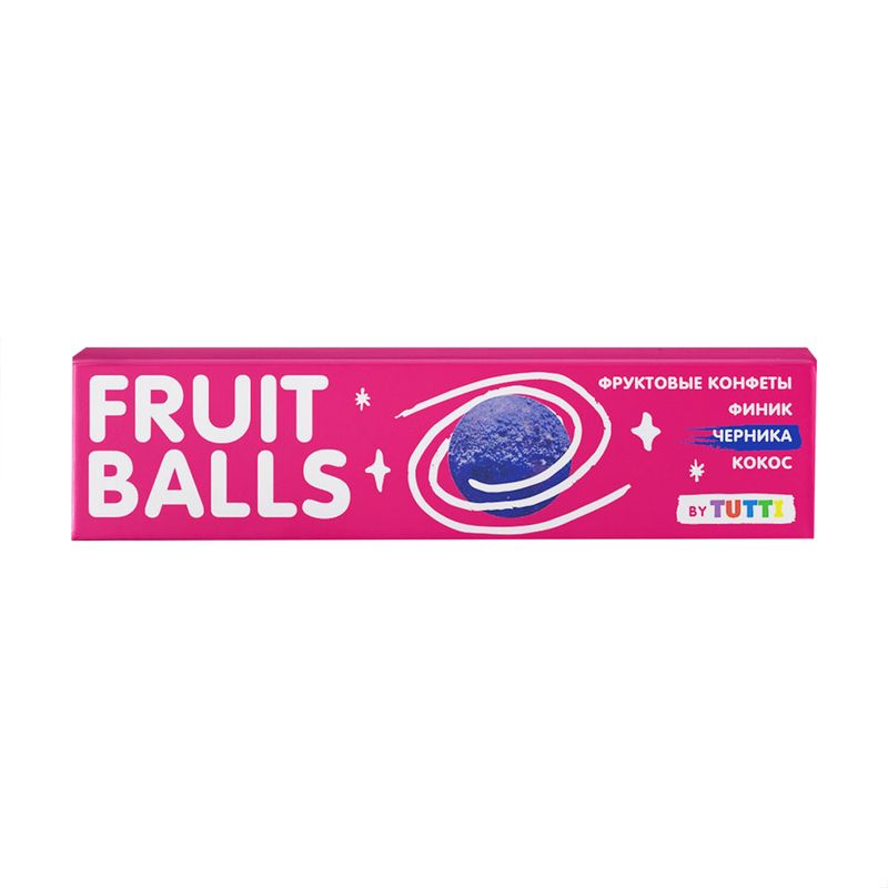 Снек фруктовый, FRUIT BALLS, 38 г, в ассортименте