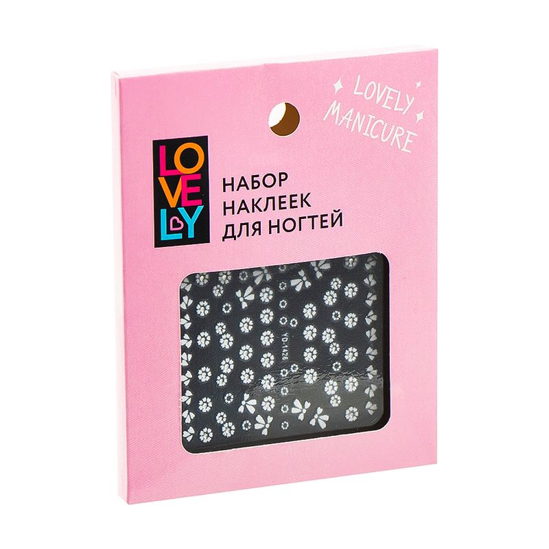 Набор наклеек для ногтей, Lovely, в ассортименте