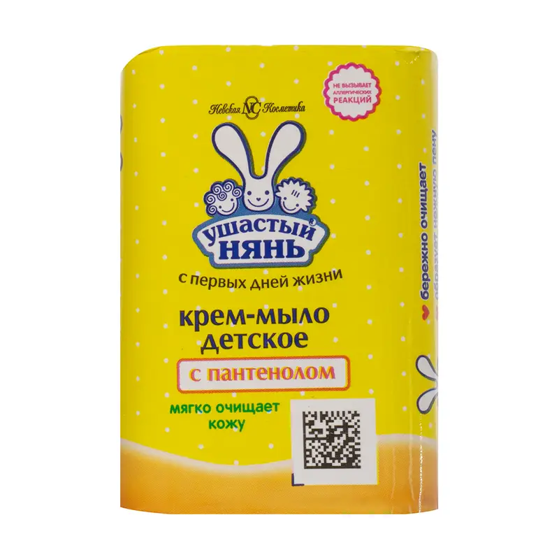 Крем-мыло детское, Ушастый нянь, с пантенолом, 90 г