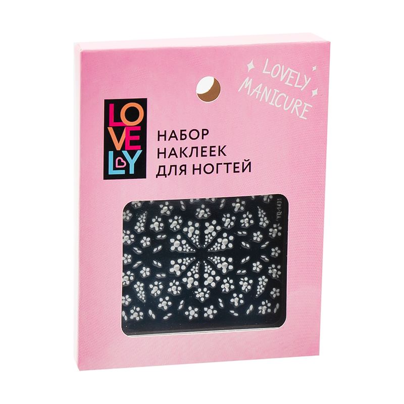 Набор наклеек для ногтей, Lovely, в ассортименте
