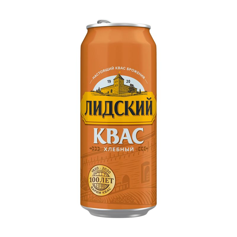 Квас "Хлебный", Лидский, 0,45 л