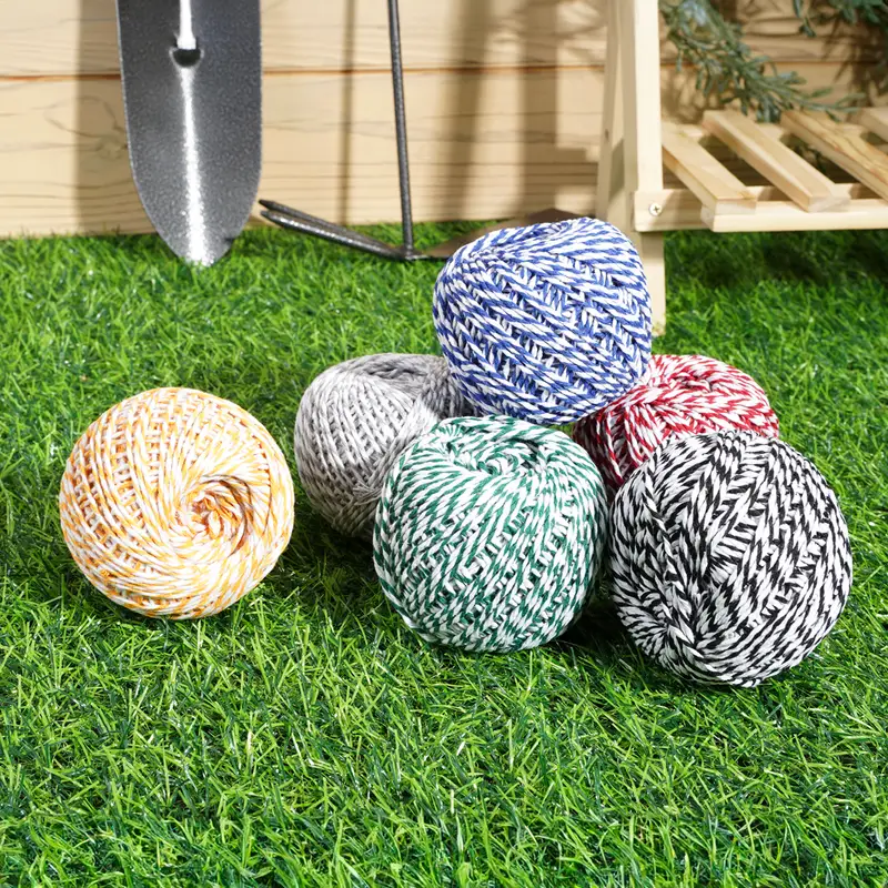 Нить хлопковая для подвязки растений, GreenArt, 100 м, в ассортименте