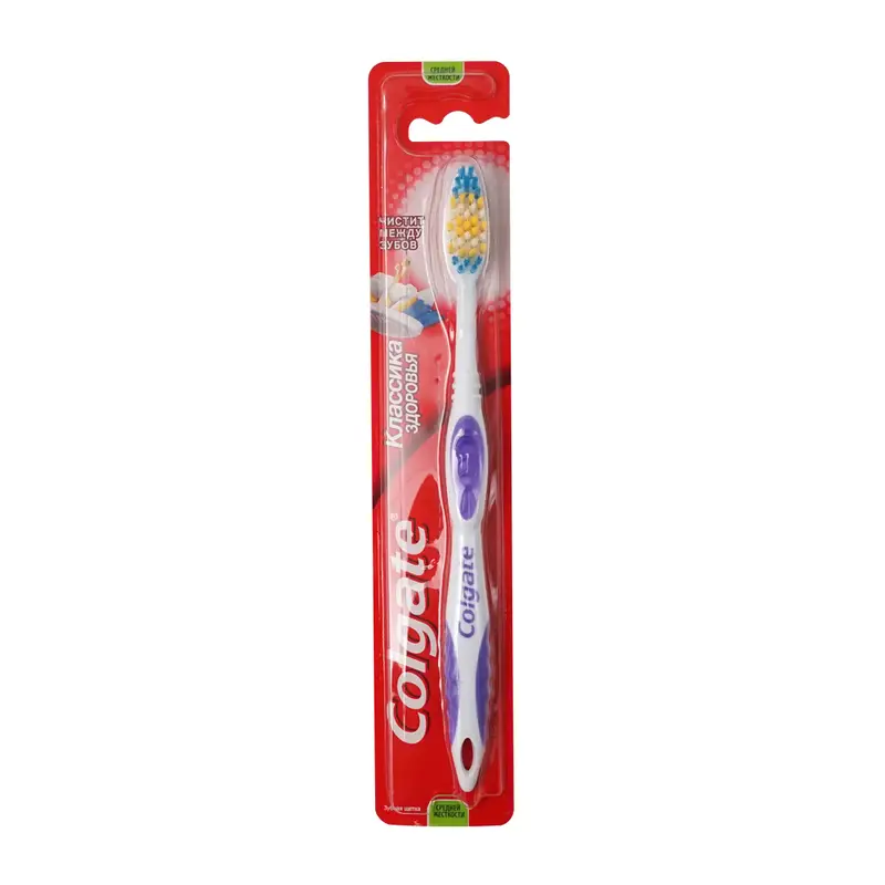 Зубная щетка "Классика здоровья", Colgate, в ассортименте