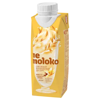 Десерт, Nemoloko, овсяное ванильное, 0,25 л