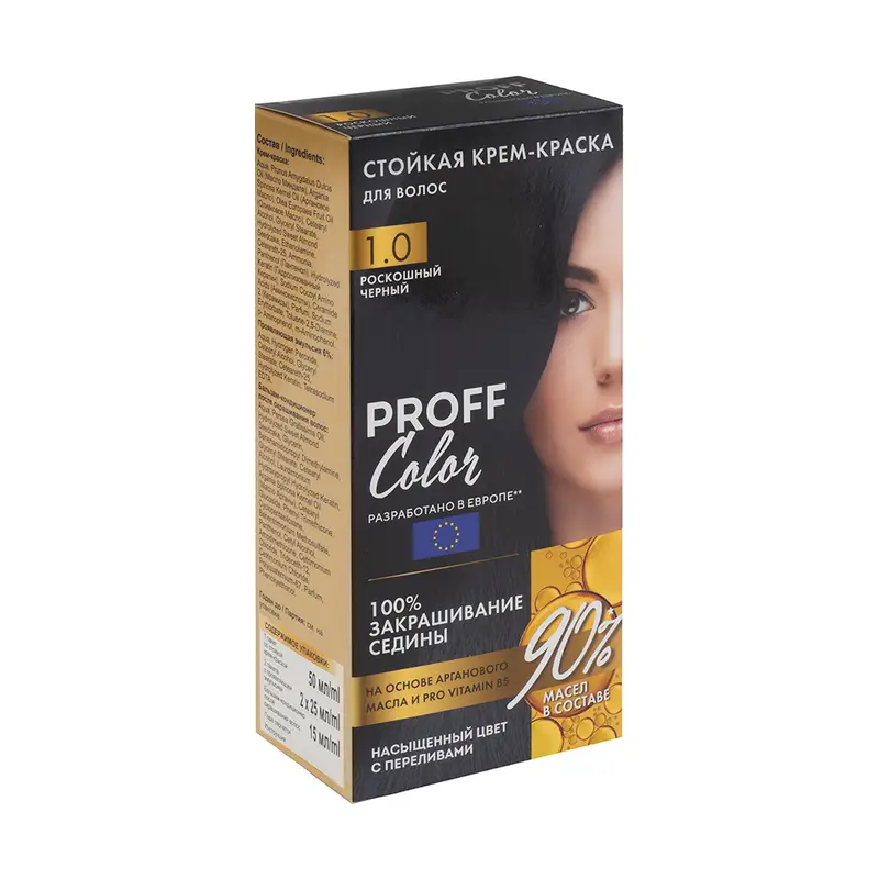 Крем-краска для волос, PROFF Color, 115 мл, в ассортименте