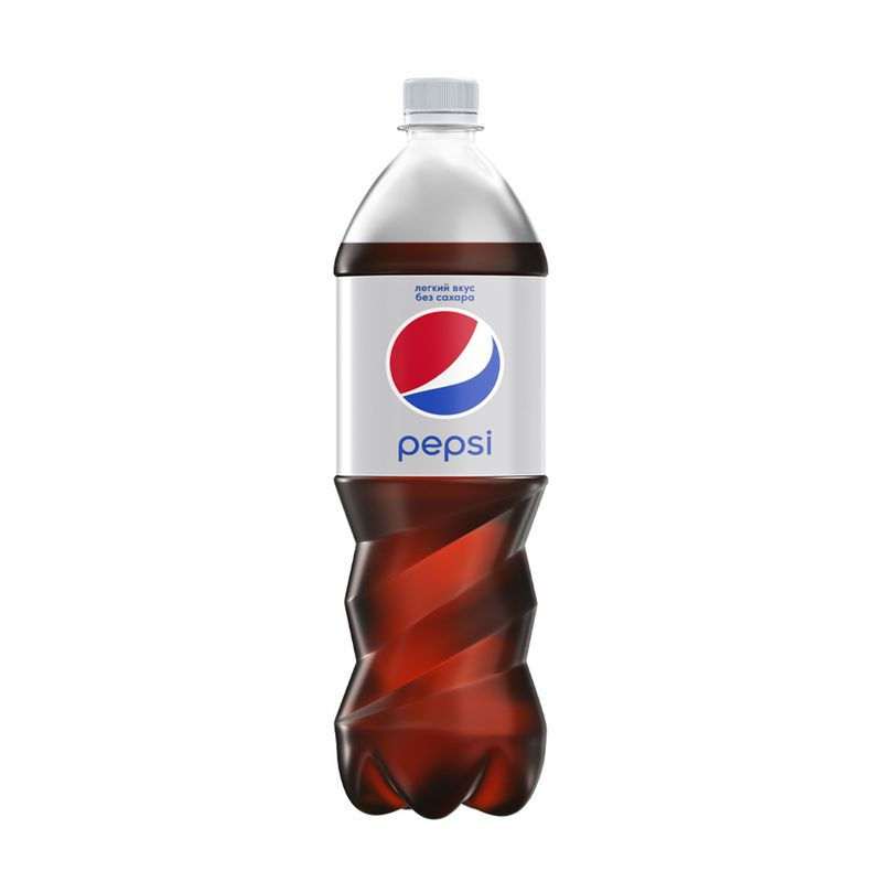 Напиток газированный безалкогольный, Pepsi, без сахара, 1 л