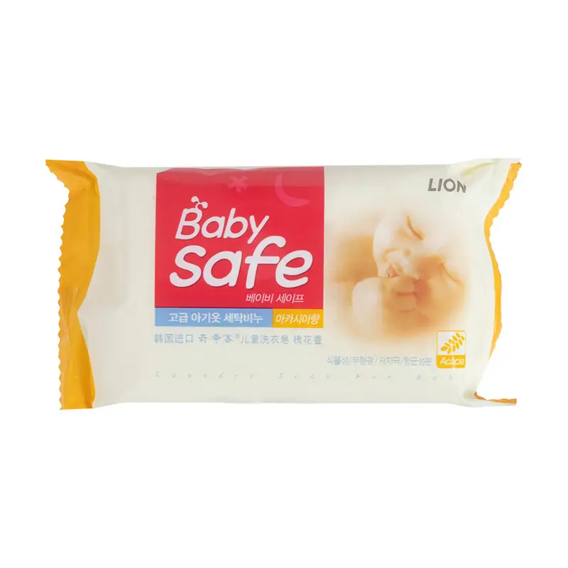 Мыло для стирки детских вещей "Baby Safe", LION, акация, 190 г