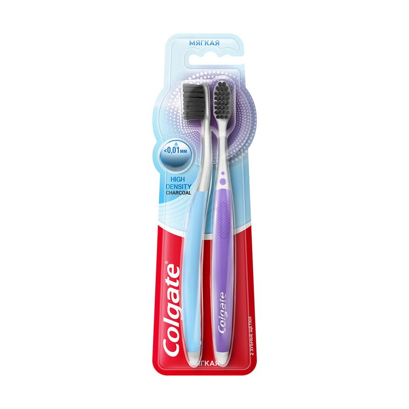 Зубная щетка, Colgate, 1+1 шт., в ассортименте