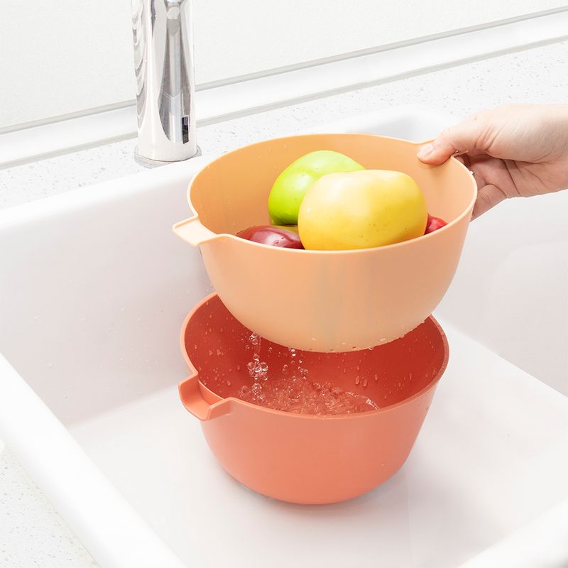 Дуршлаг с миской, O'Kitchen, 2,5 л, в ассортименте