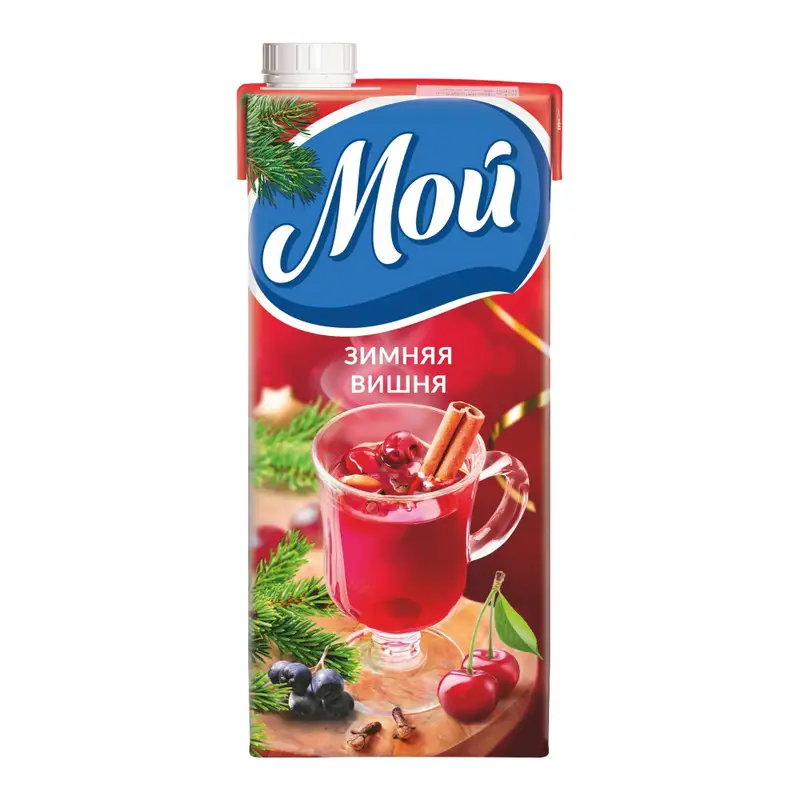 Сокосодержащий напиток "Зимняя вишня", Мой, 0,95 л