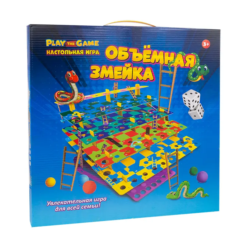 Настольная игра "Объёмная змейка", Play the Game, в ассортименте