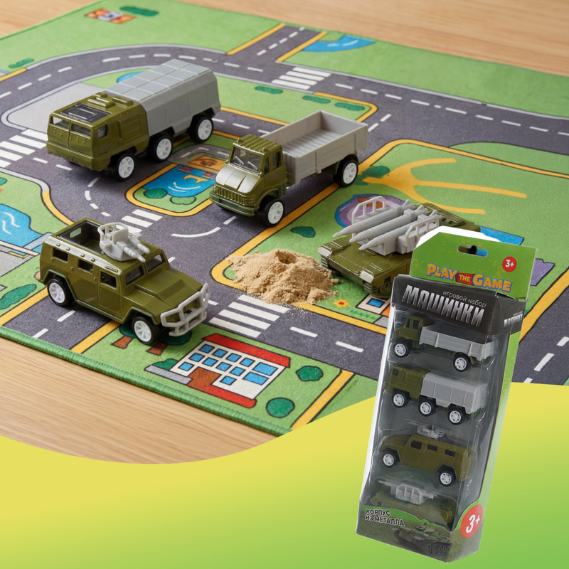 Игровой набор "Машинки", Play the Game, в ассортименте