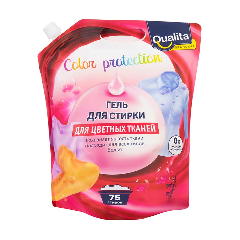 Гель для стирки, Qualita STANDART, 3 л, в ассортименте