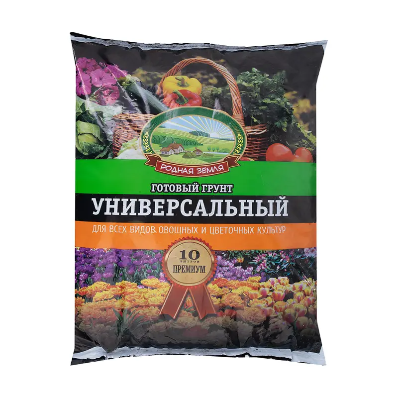 Грунт "Универсальный", Родная земля, 10 л