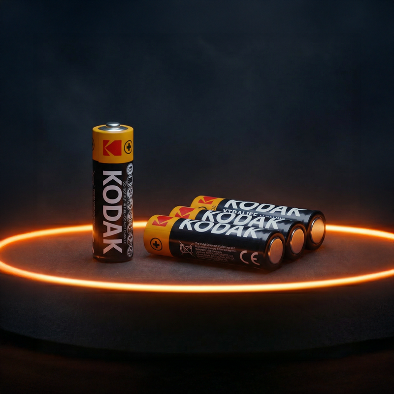 Батарейки, Kodak, 4 шт., в ассортименте