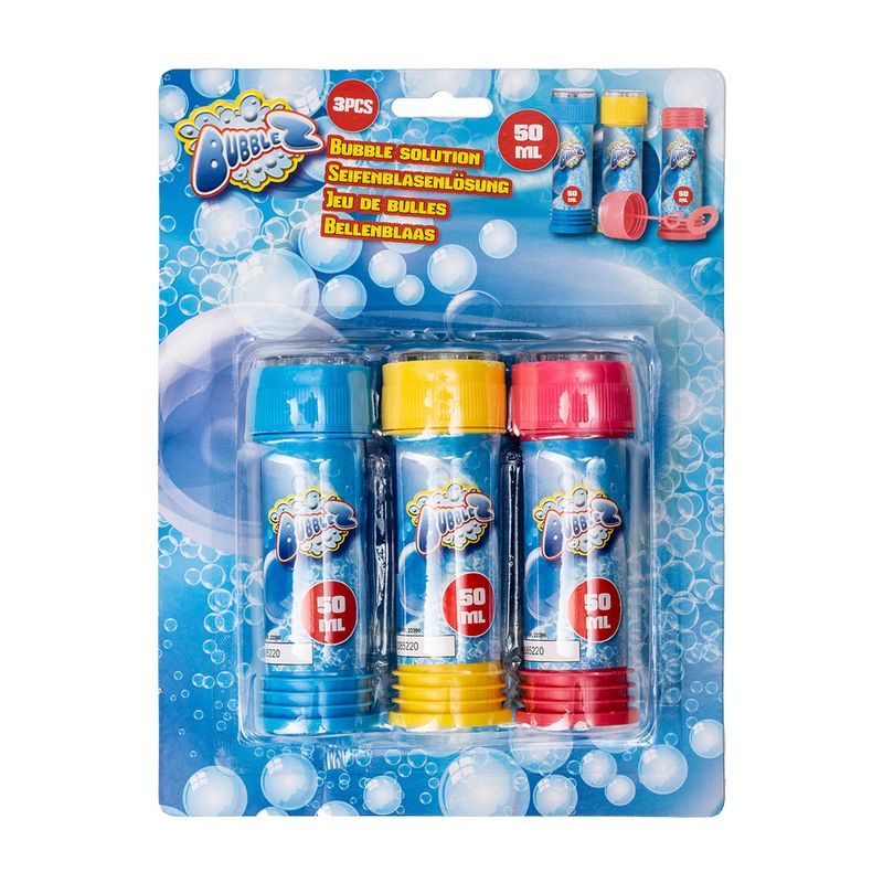 Ziepju burbuļi 3gab.x50ml