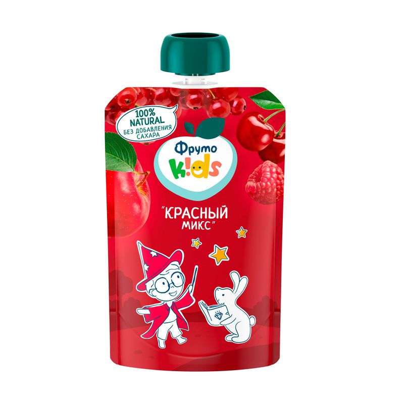 Пюре для детского питания, ФрутоKids, 90 г, в ассортименте
