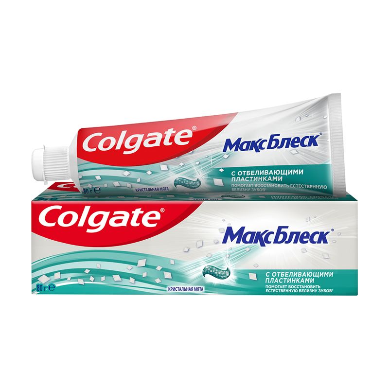 Зубная паста "Макс Фреш", Colgate, 80 г, в ассортименте