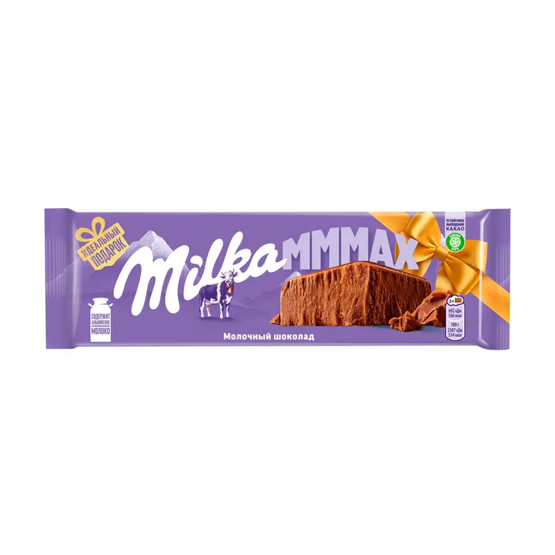 Шоколад молочный "MMMAX", Milka, 260 г