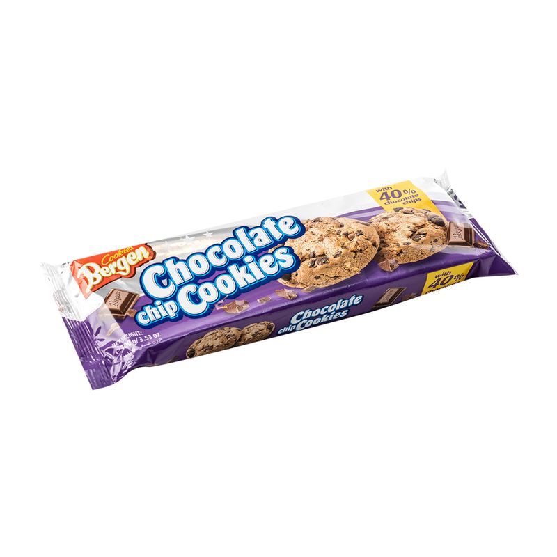 Cepumi ar šokolādes gabaliņiem 40% 100g