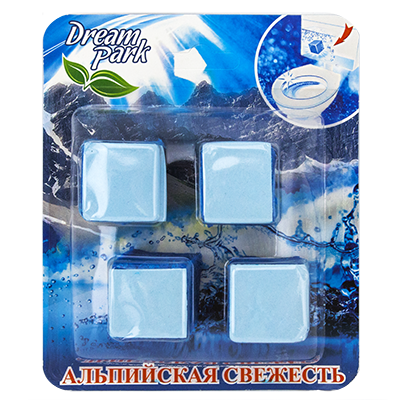Кубики чистоты "Dream Park", 30 г, 4 шт