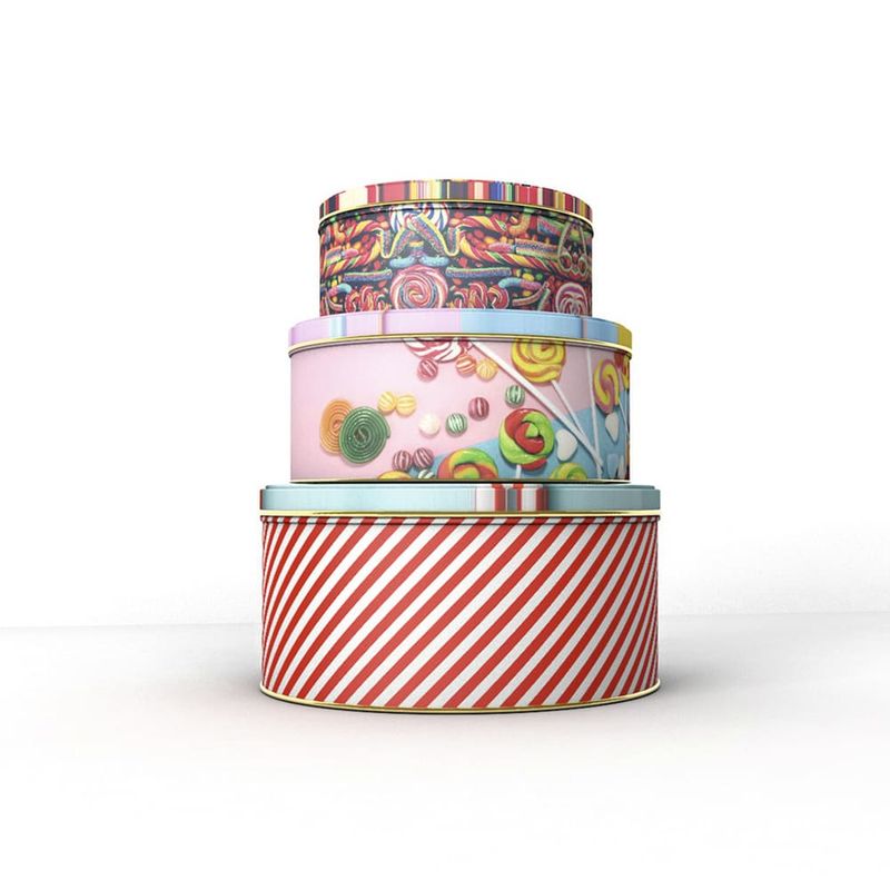 Набор банок, O’Kitchen, 3 шт, в ассортименте