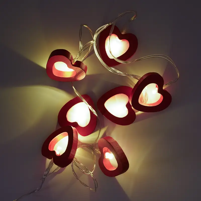 Гирлянда "Сердца", With Love, 1,5 м, в ассортименте