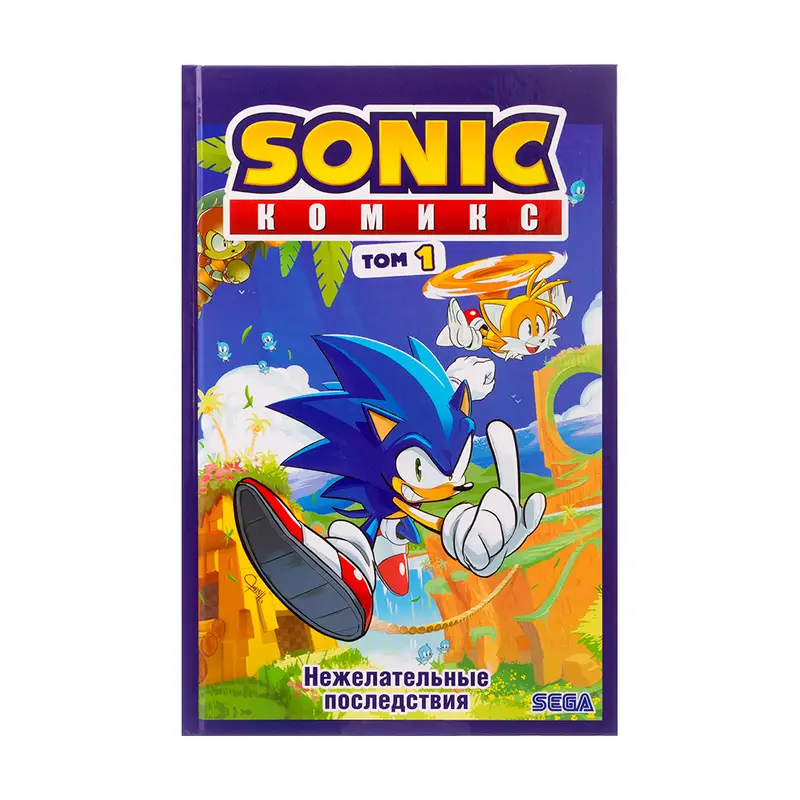 Серия книг "SONIC комикс"