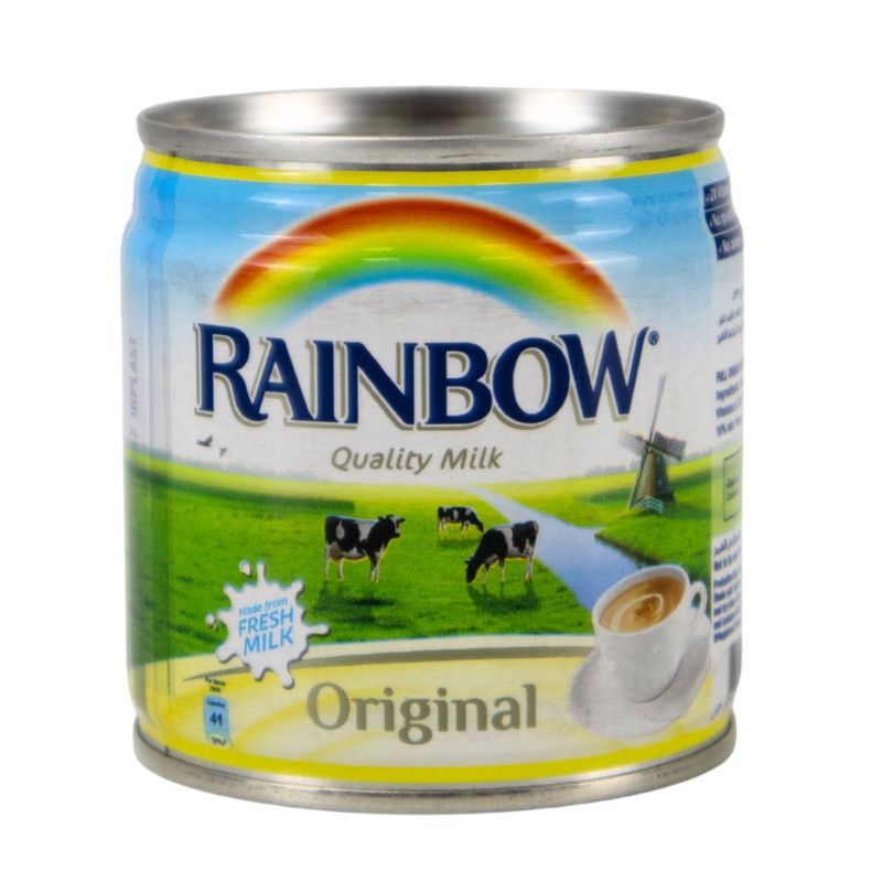 Молоко сгущен Rainbow 170г ж/б с ключ