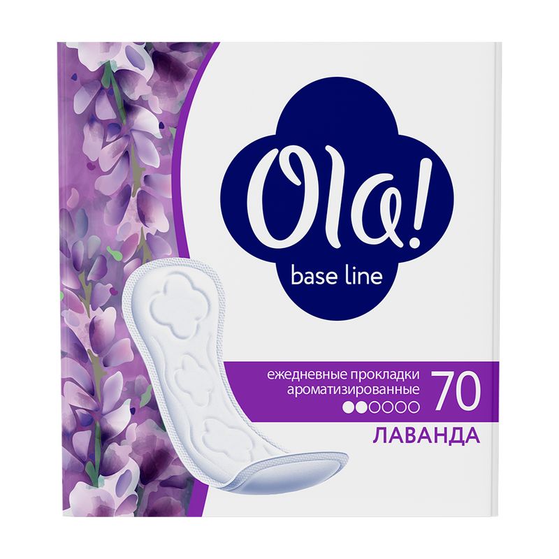 Ежедневные гигиенические прокладки, Ola, 70 шт., в ассортименте
