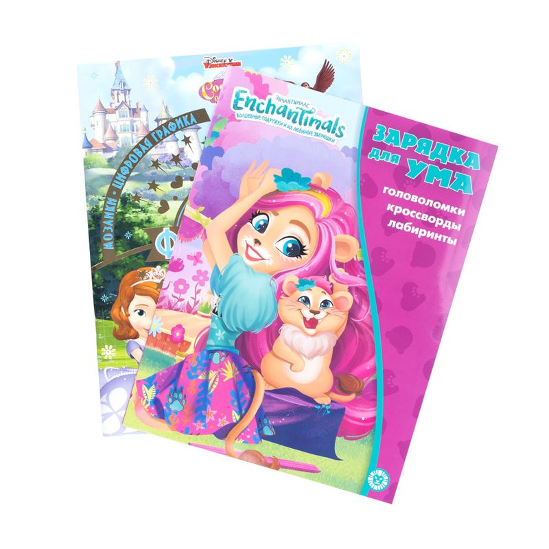 Комплект книжек 2 в 1, в ассортименте
