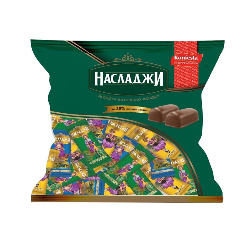 Конфеты "Насладжи", Konfesta, 180 г