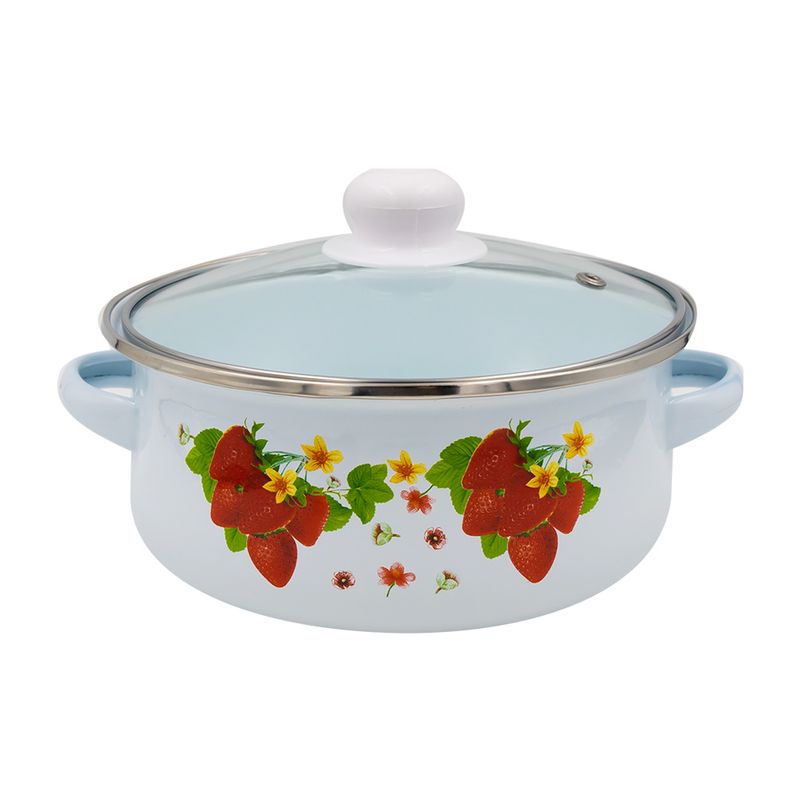 Кастрюля с крышкой, O'Kitchen, 1,5 л, в ассортименте