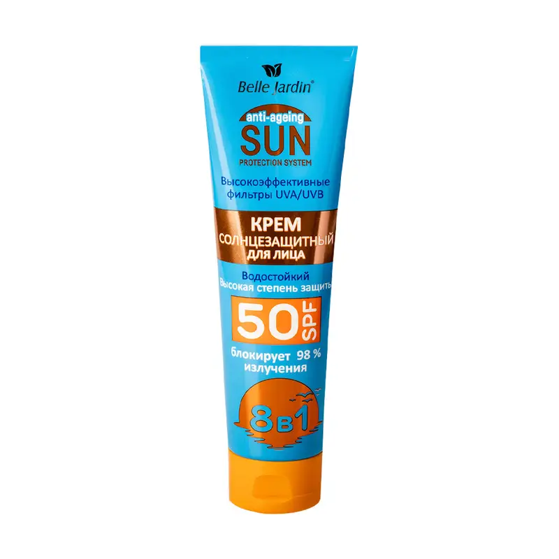 Солнцезащитный крем для лица BJ SUN, SPF 50, 100 мл