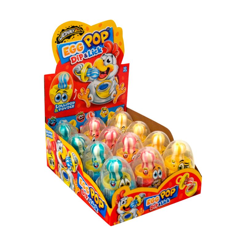 Леденец Johny Bee Egg Pop, 30 г