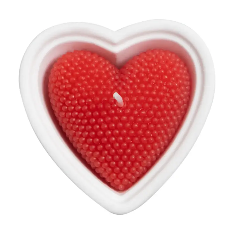 Свеча "Сердце", With Love, 2 шт., в ассортименте