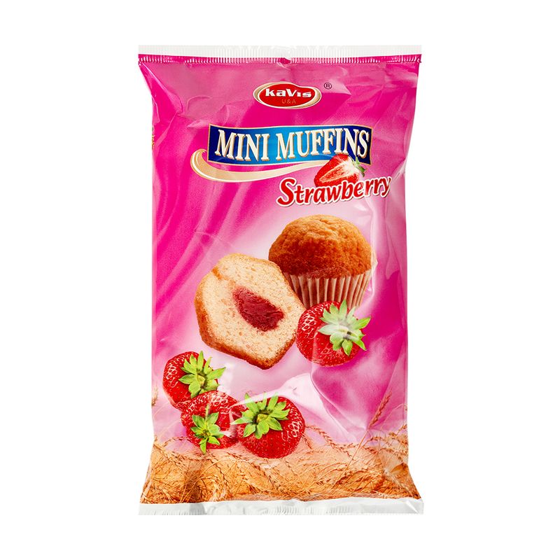 Маффины с начинкой, 200 г, в ассортименте