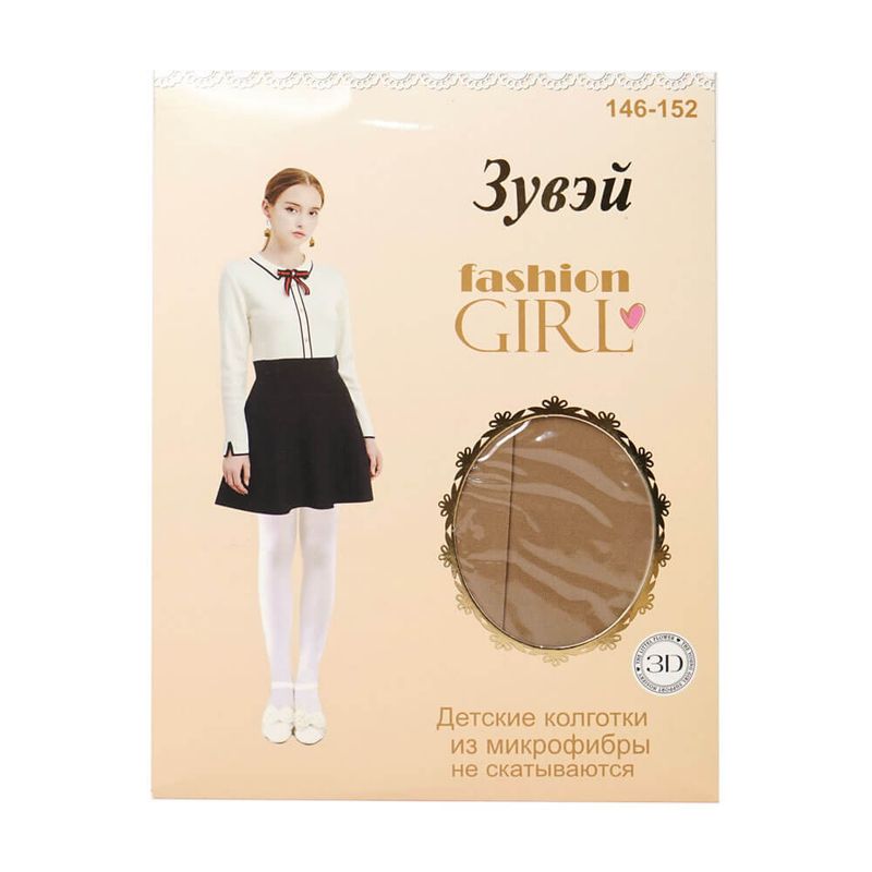 Колготки детские из микрофибры, Зувей, в ассортименте