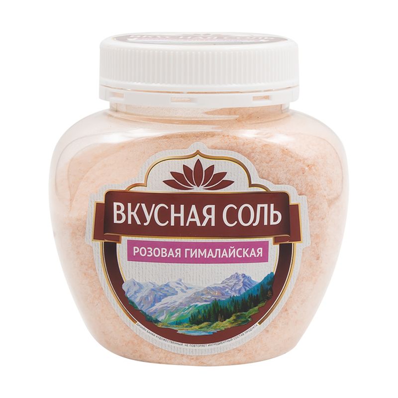 Соль пищевая гималайская розовая, 400 г