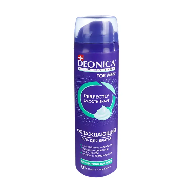 Гель для бритья, DEONICA FOR MEN, 200 мл