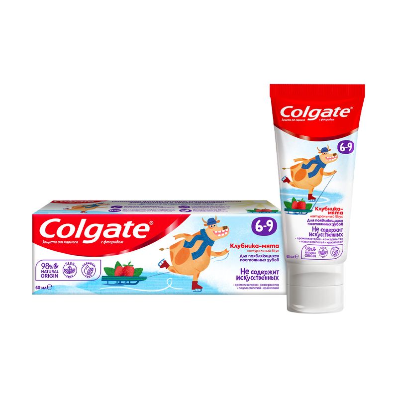 Зубная паста детская, Colgate, 60 мл, в ассортименте