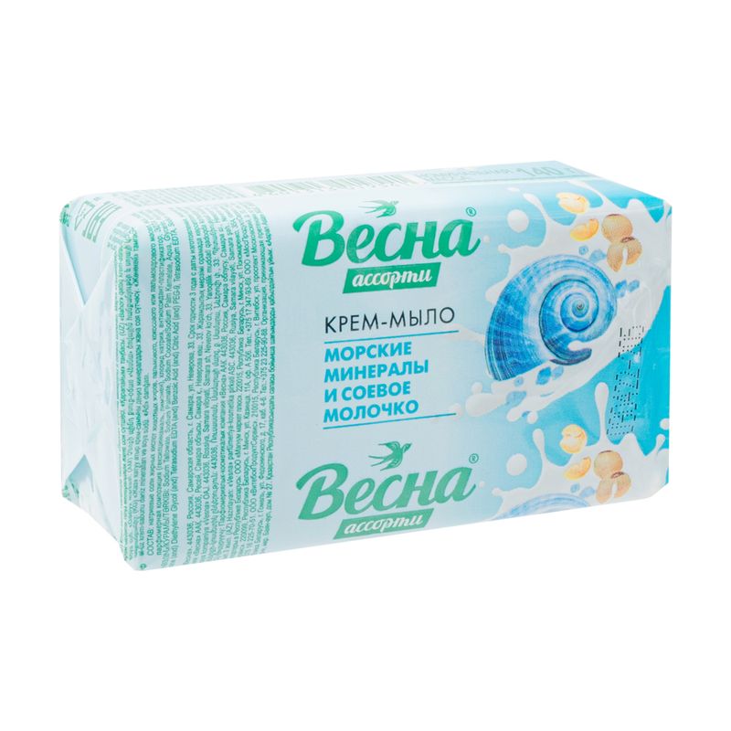 Крем-мыло, Весна, 140 г, в ассортименте