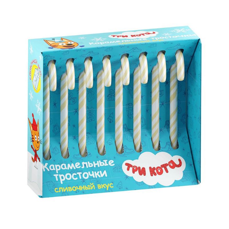 Карамель леденцовая "Тросточка", 120 г, в ассортименте