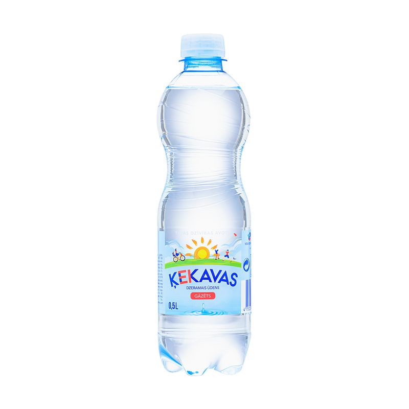 Газированная минеральная вода, ĶEKAVAS AVOTS, 0,5 л