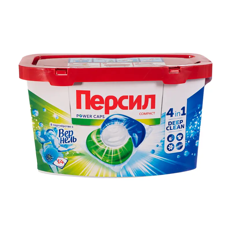 Капсулы для стирки «Power Caps», Персил, 14 шт.
