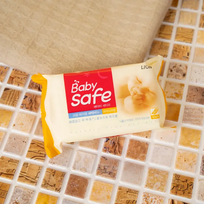Мыло для стирки детских вещей "Baby Safe", LION, акация, 190 г